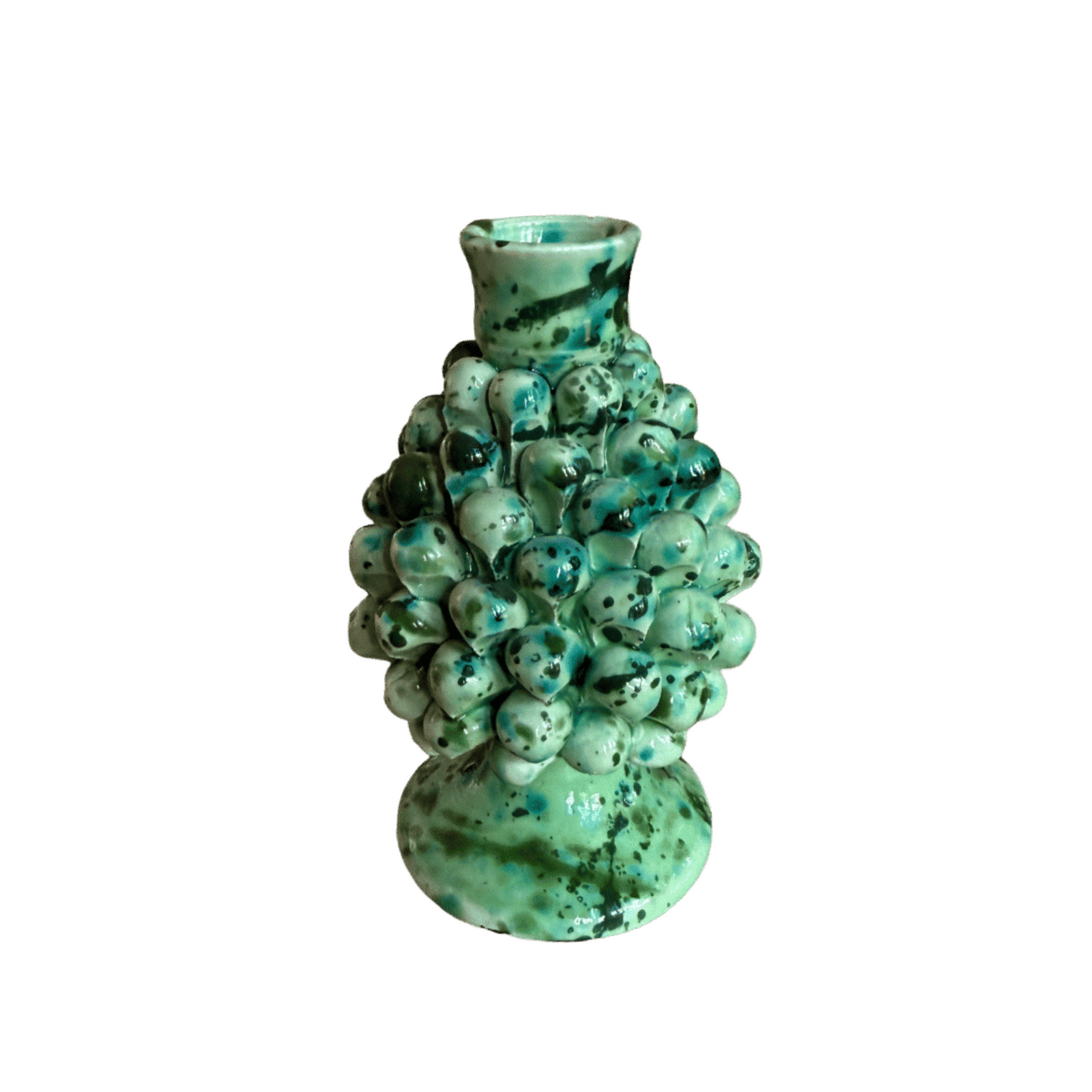 Pigna Candlestick Aqua Blue - Medium