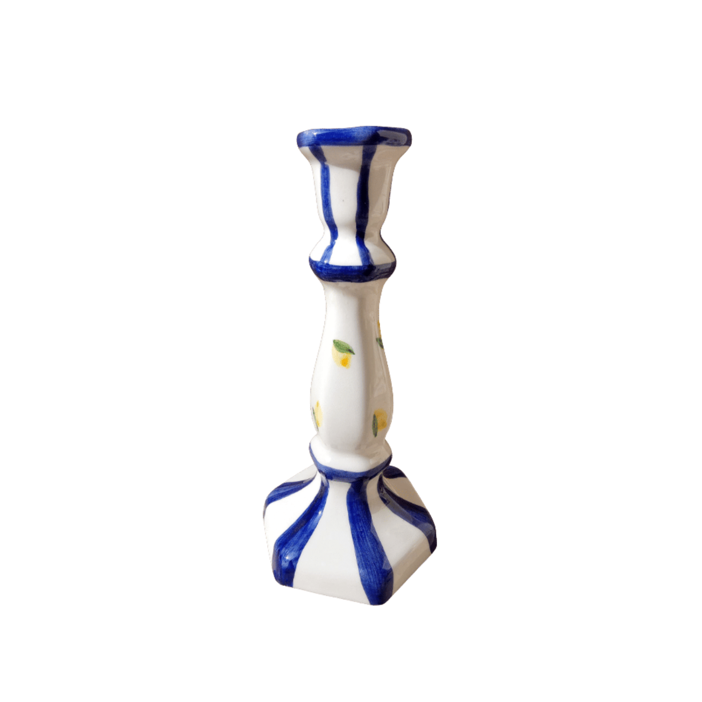 Capri Candlestick Blue - 20cm
