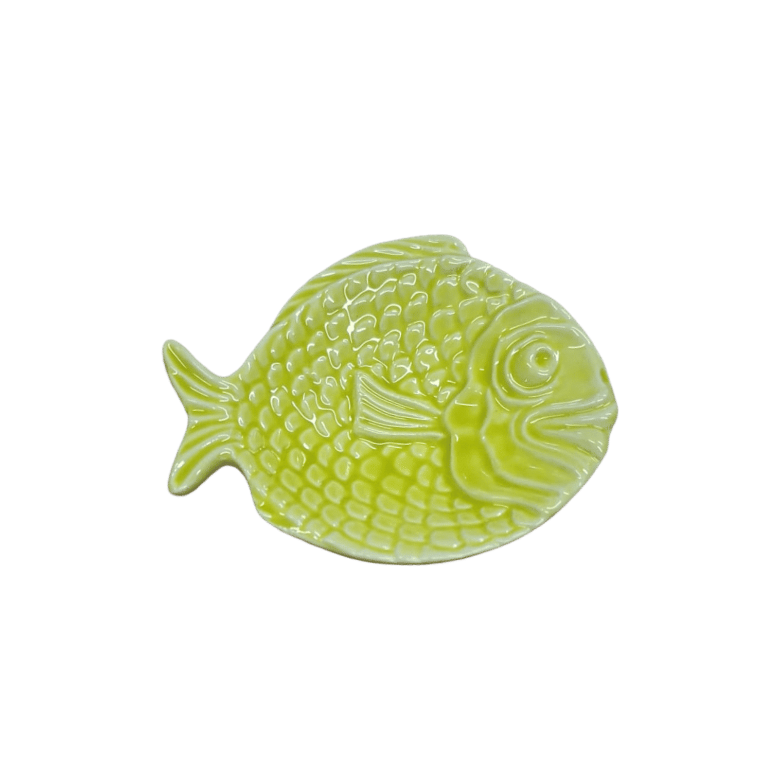 Mini Fish Dish Yellow - 10.5cm