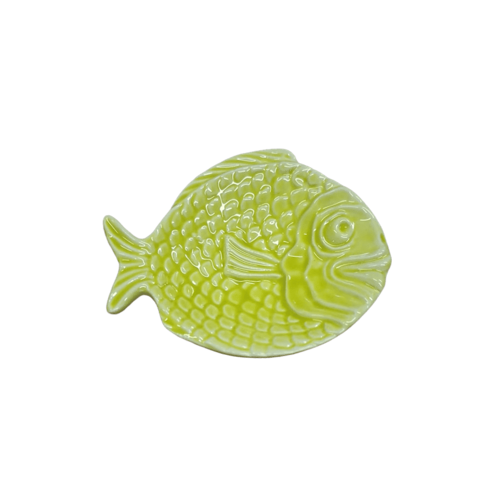 Mini Fish Dish Yellow - 10.5cm