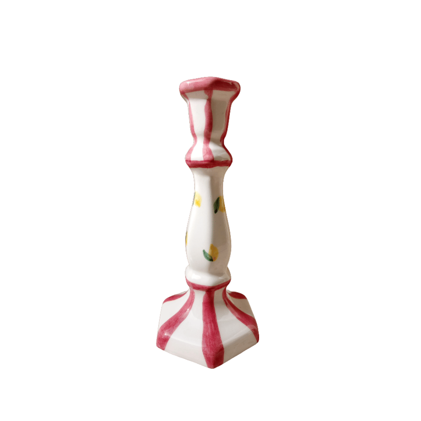 Capri Bordeaux Candle Holder - 20cm