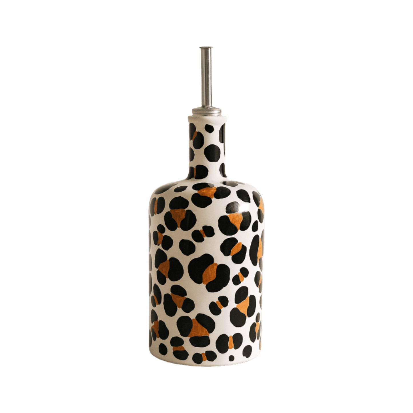 Leopard Olive Oil Bottle