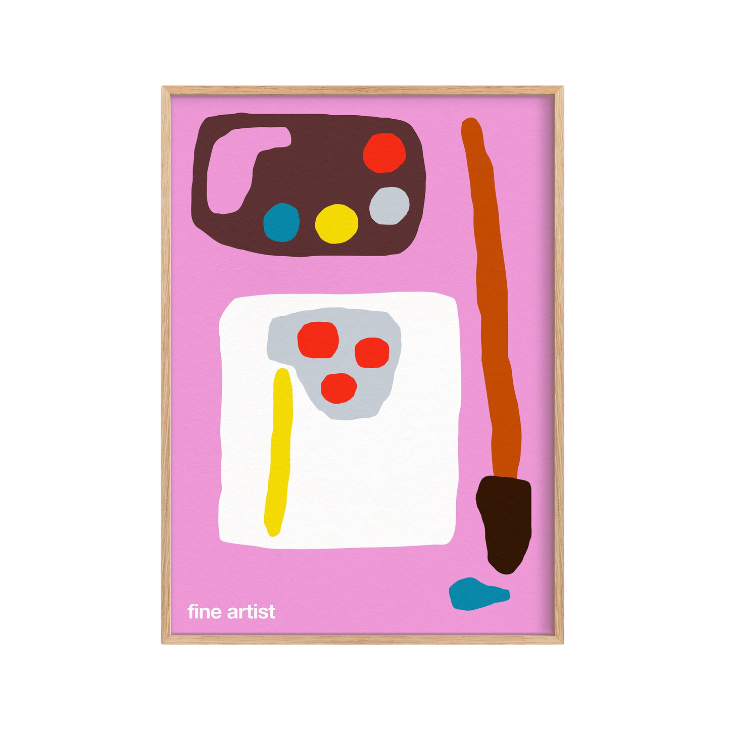 Fine Artist Print - Pink