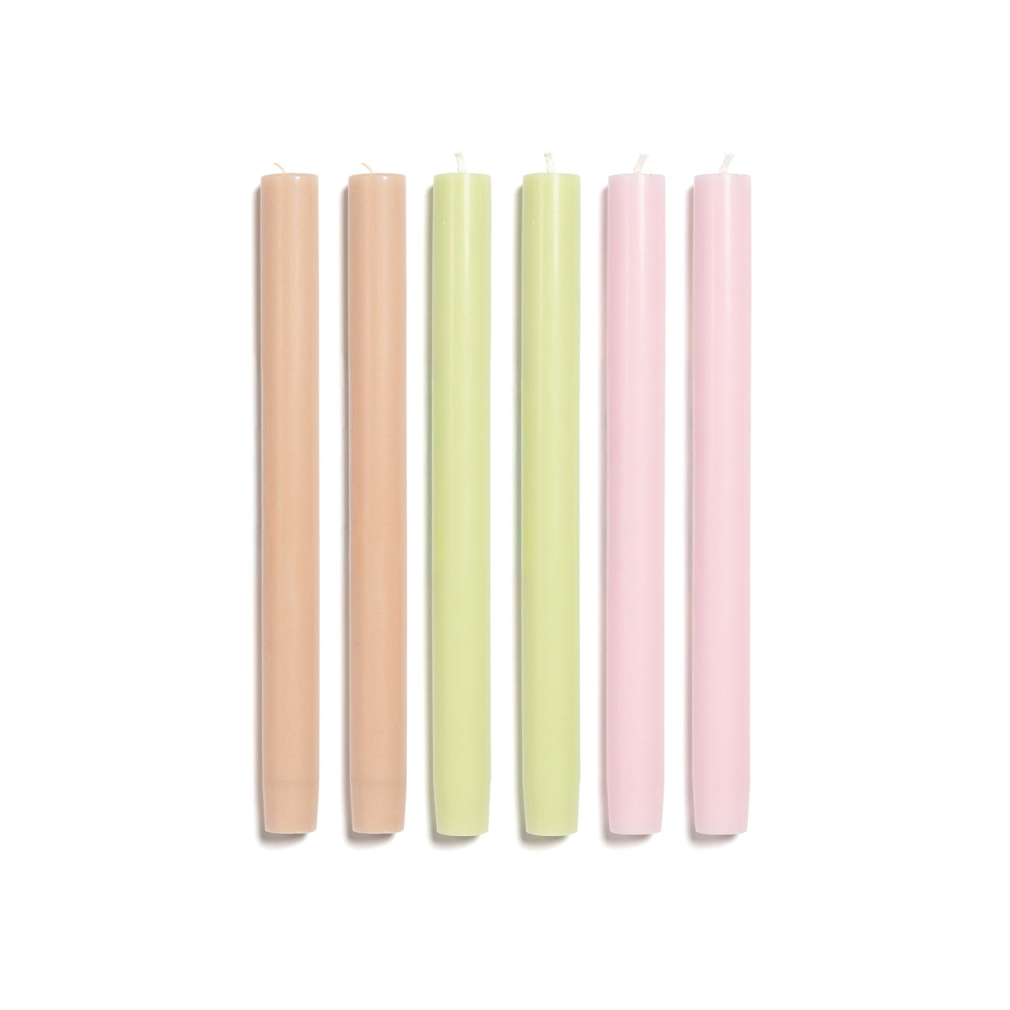 Solid Candle Set - Pastel Mix 1