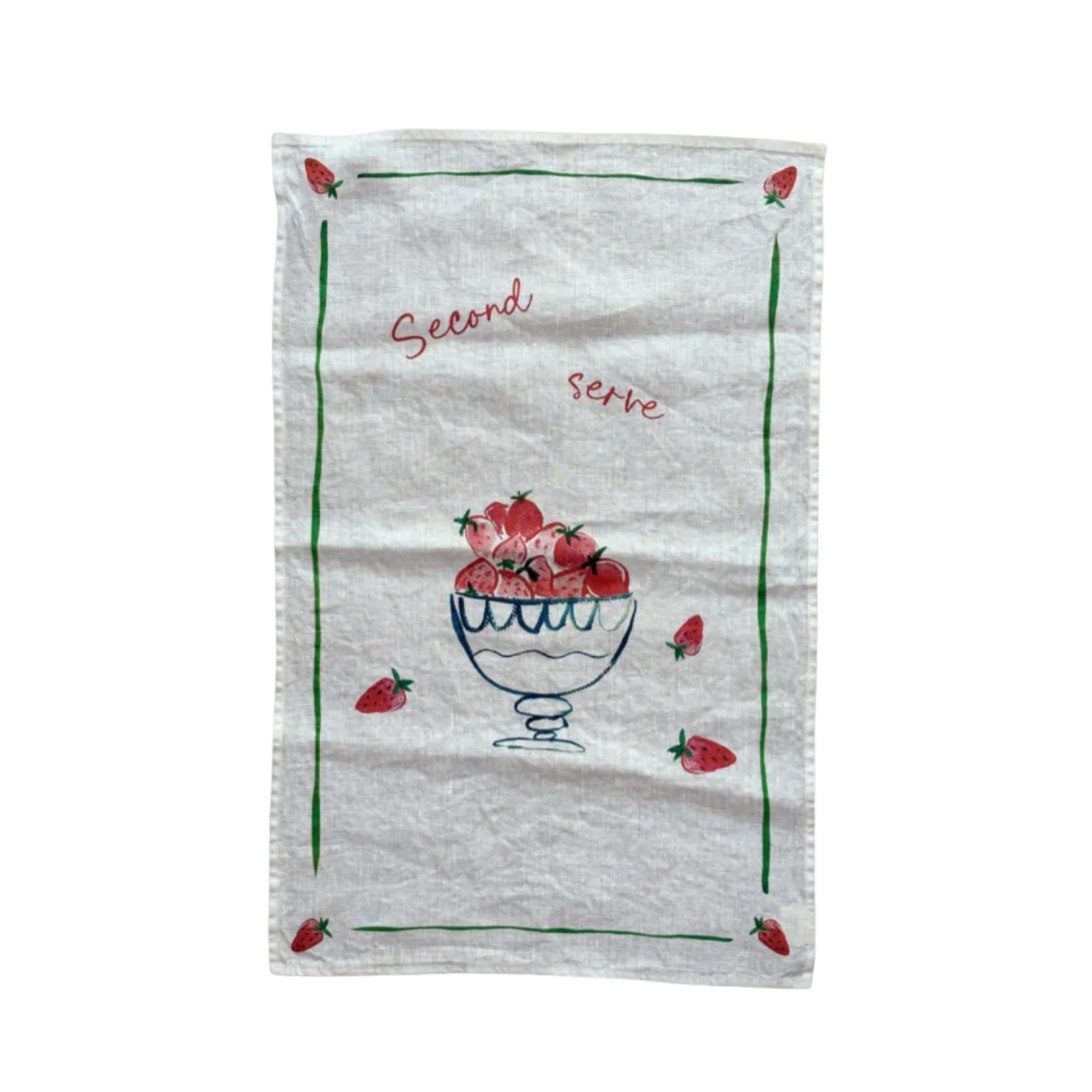 Second Serve - Tennis Linen Teatowel