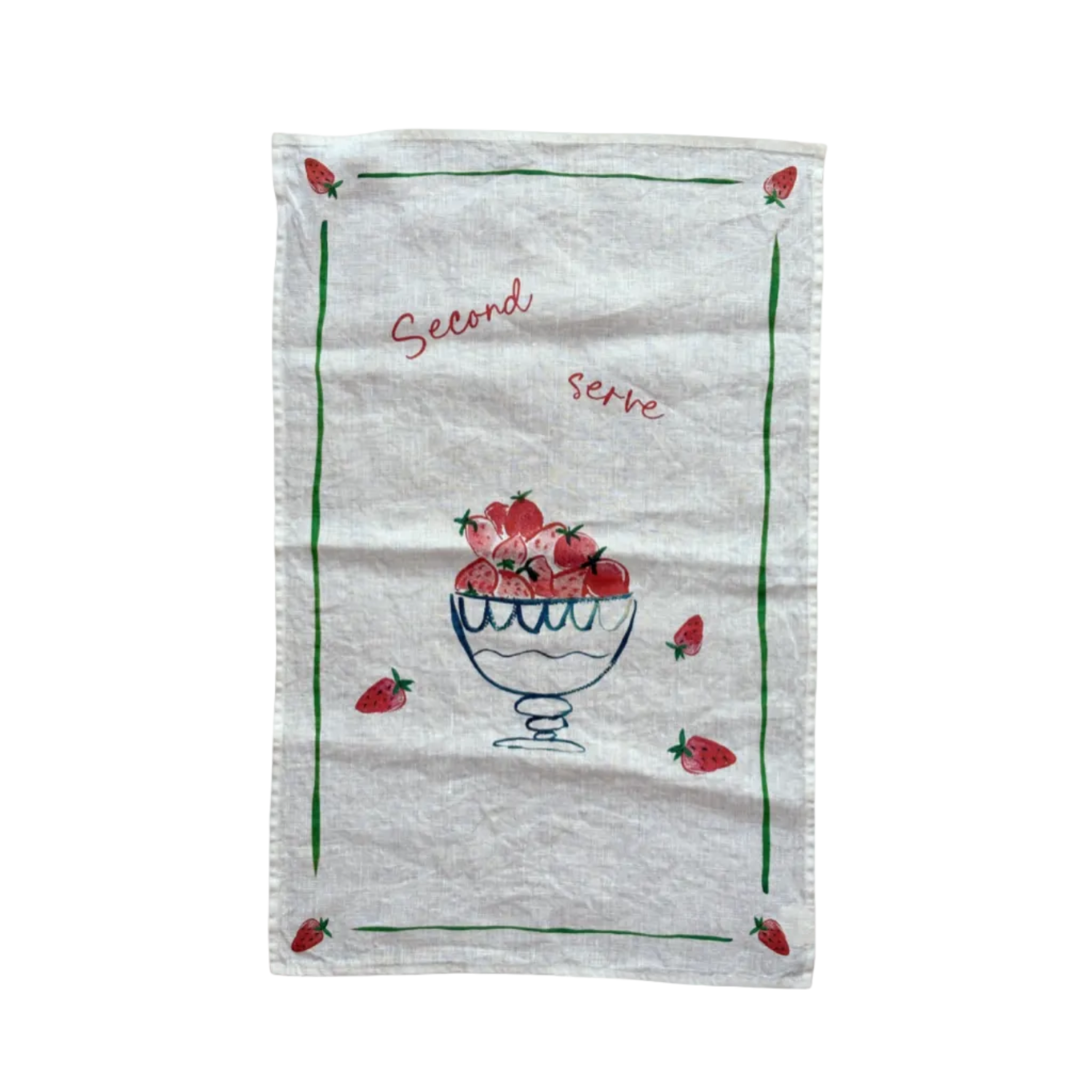 Second Serve - Tennis Linen Teatowel