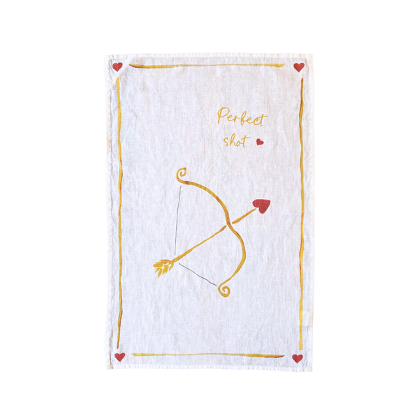 Perfect Shot - Linen Teatowel