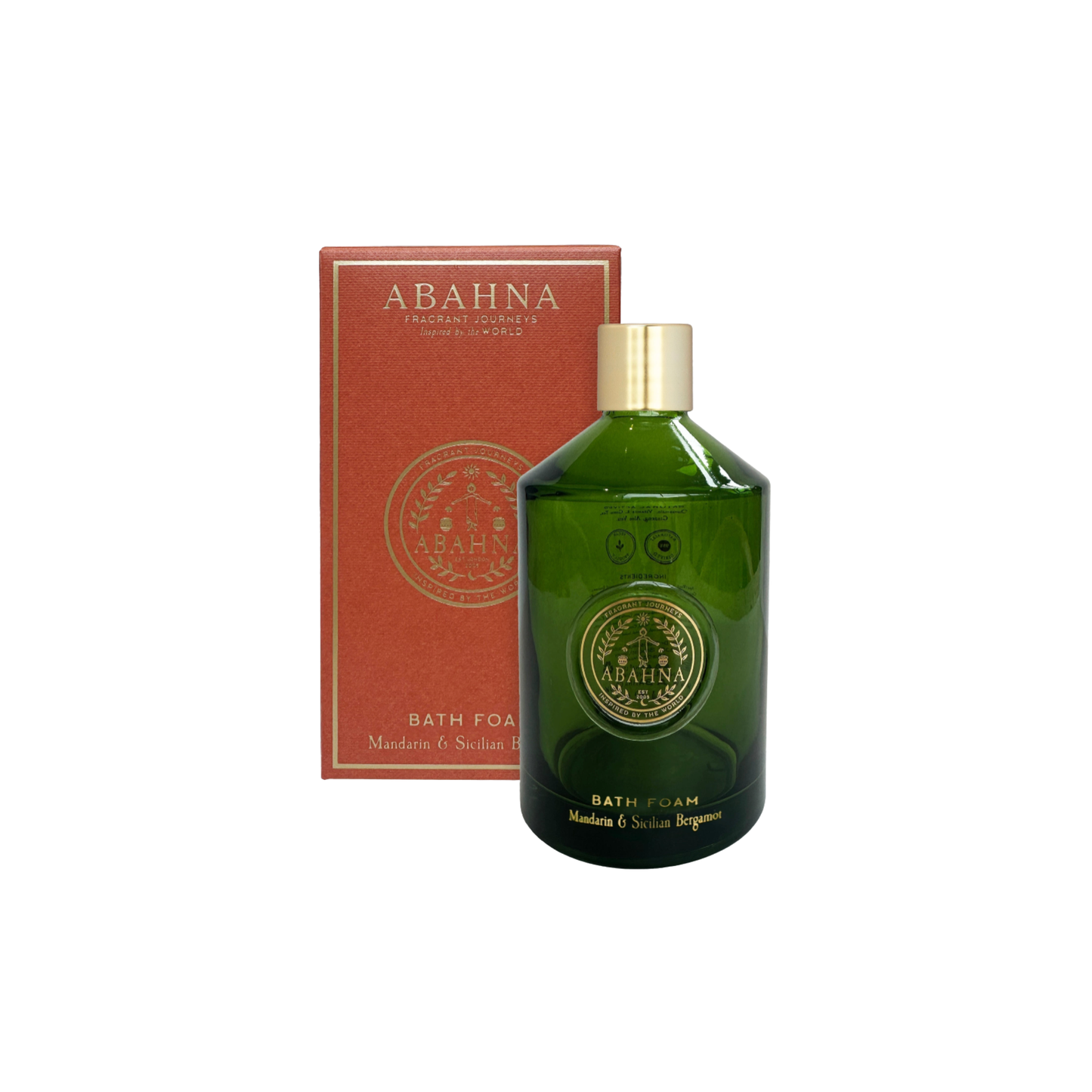 Bath Foam Decanter - Mandarin & Sicilian Bergamot