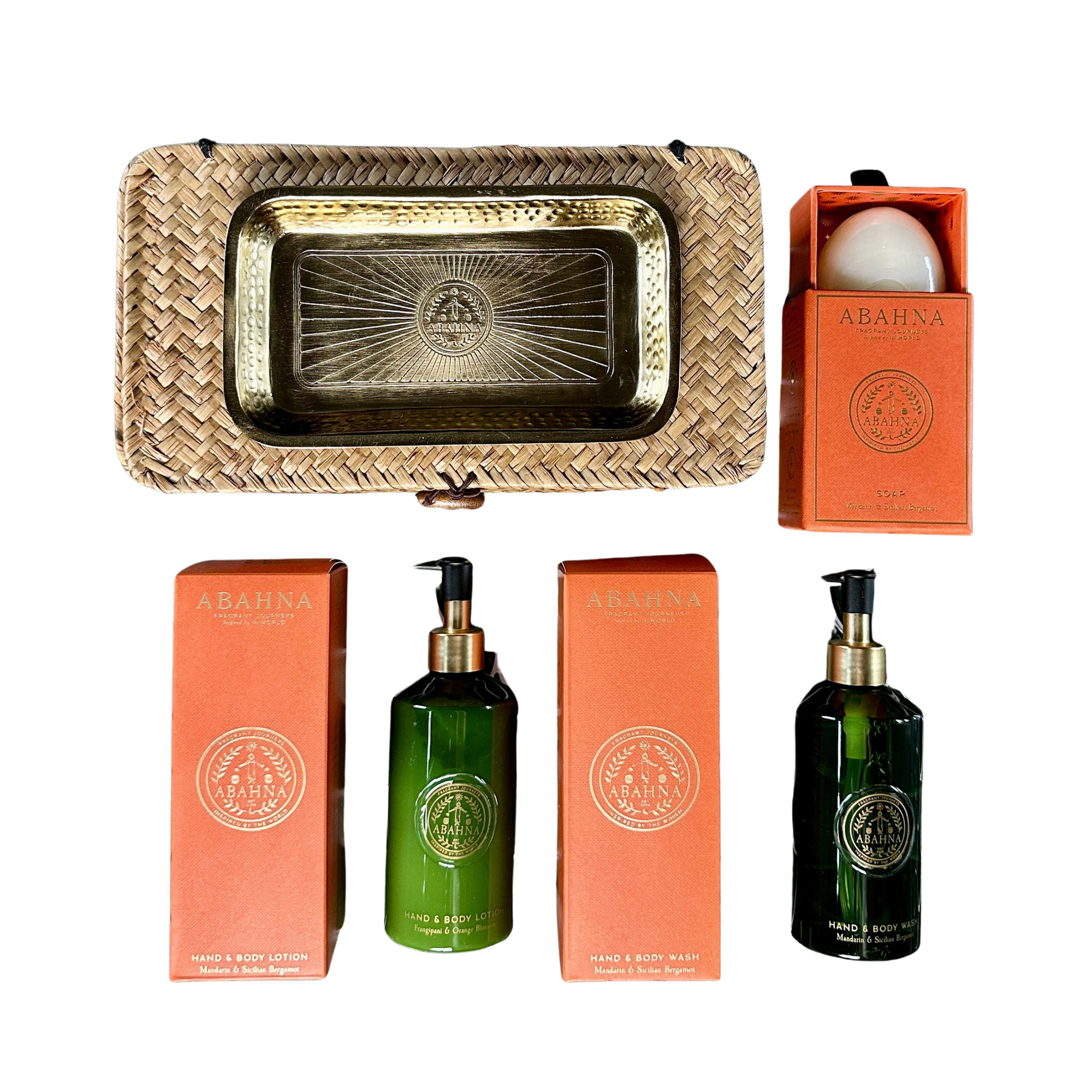 Bathroom Essentials Hamper - Mandarin & Sicilian Bergamot
