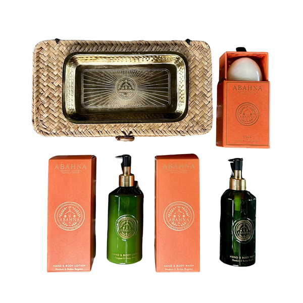 Bathroom Essentials Hamper - Mandarin & Sicilian Bergamot