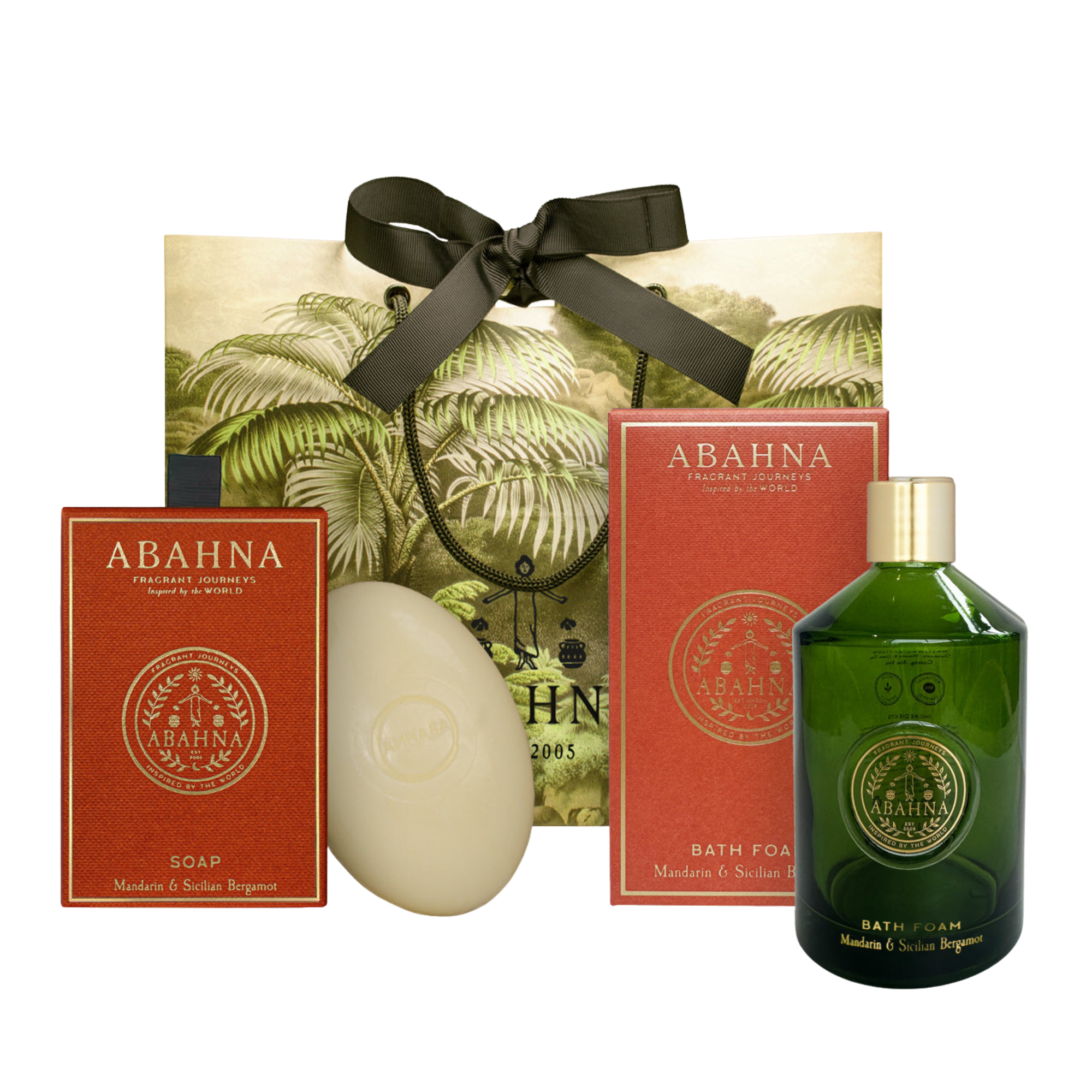 Bath Foam & Soap Set - Mandarin & Sicilian Bergamot