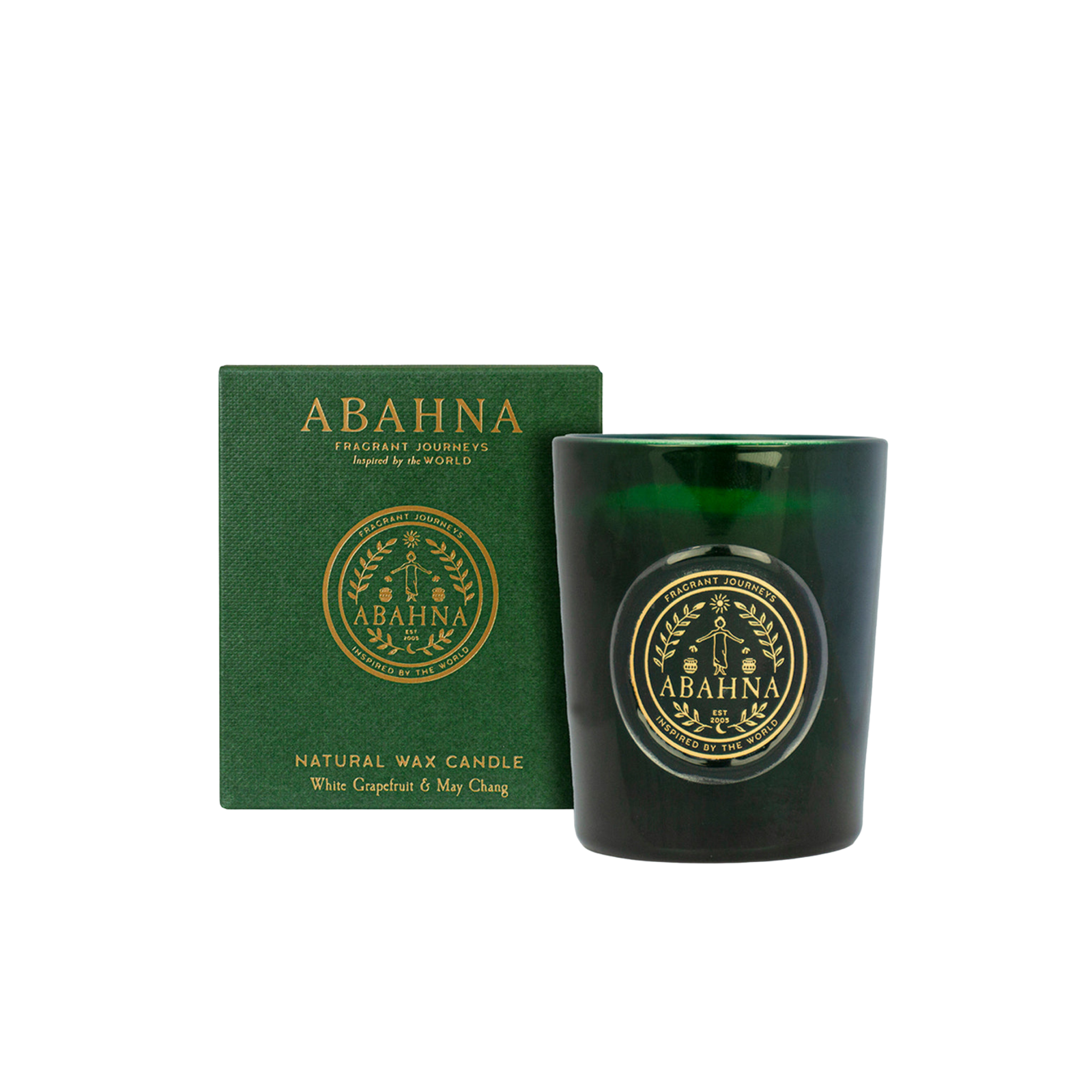 Natural Wax Votive Candle - White Grapefruit & May Chang