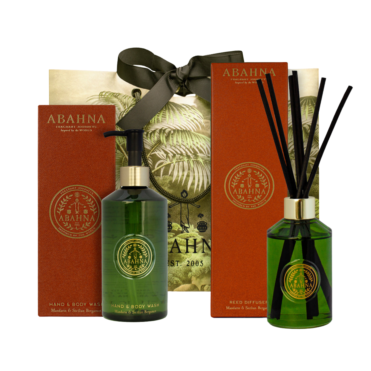 Cloakroom Set - Mandarin & Sicilian Bergamot