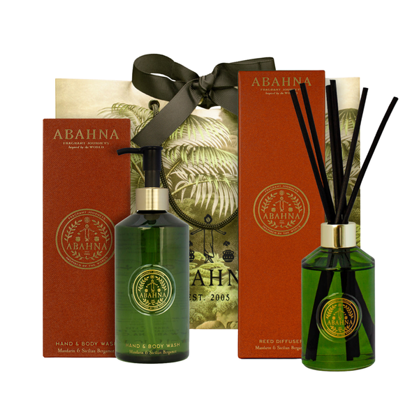 Cloakroom Set - Mandarin & Sicilian Bergamot