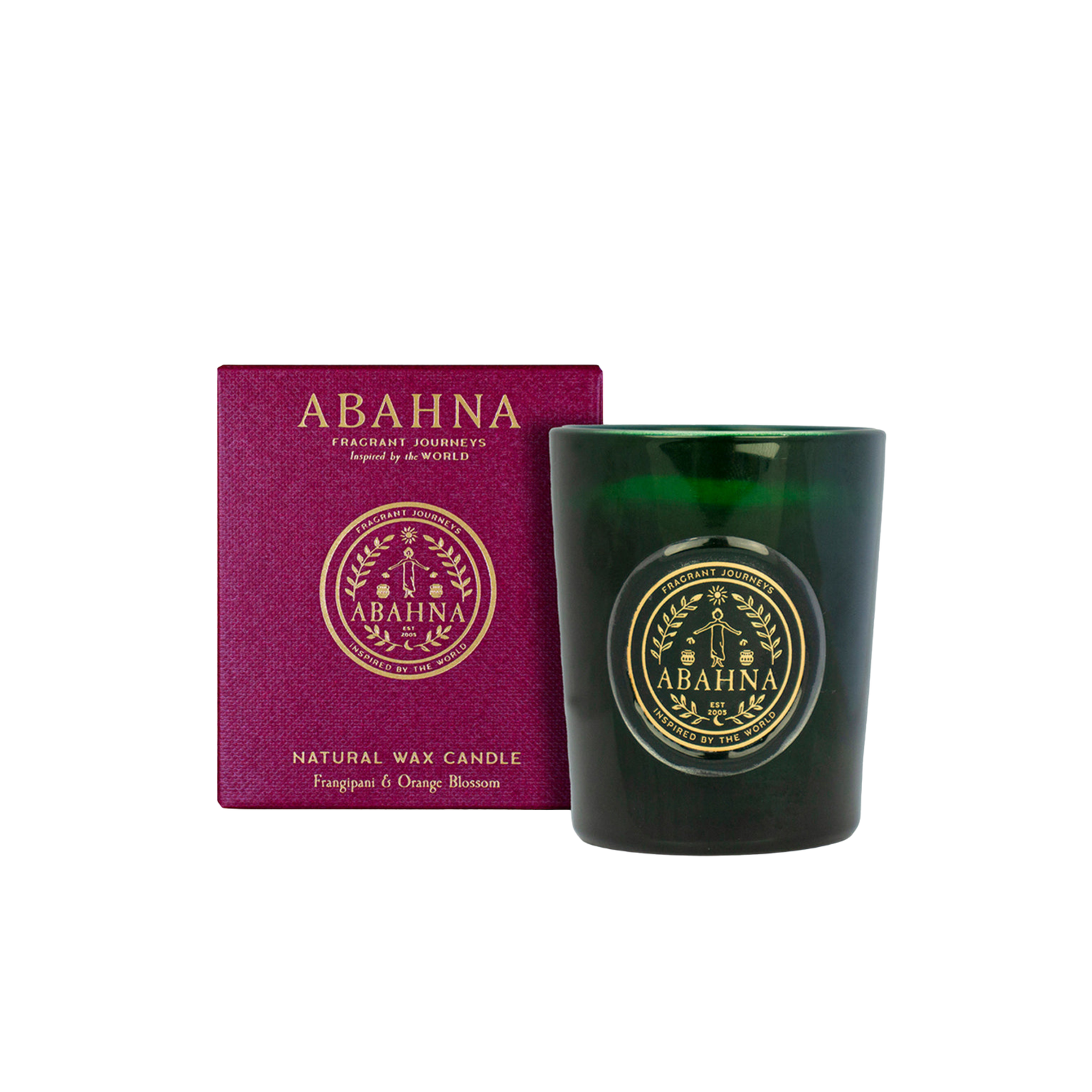 Natural Wax Votive Candle - Frangipani & Orange Blossom