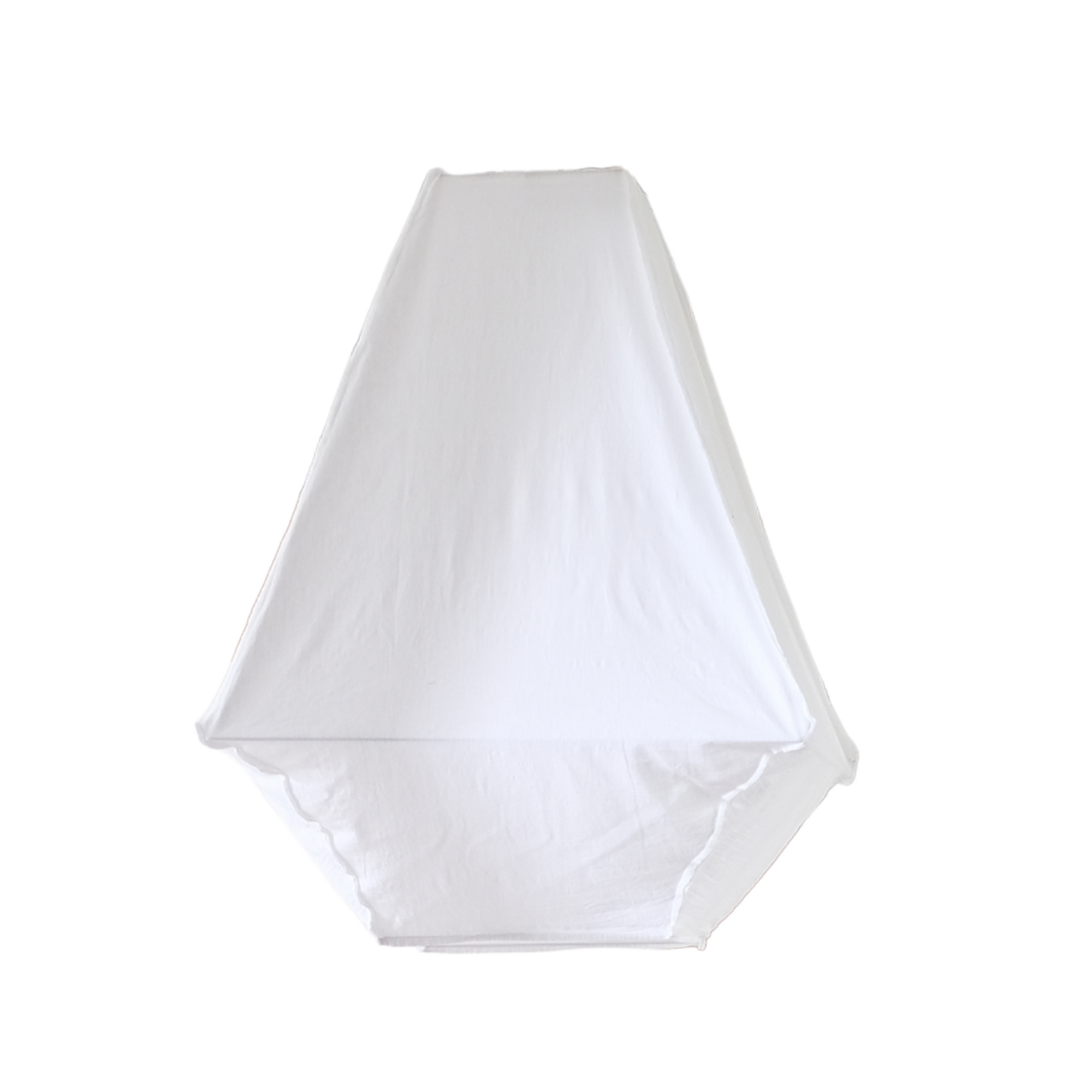 Candelabra Antique White Cotton Ceiling Light