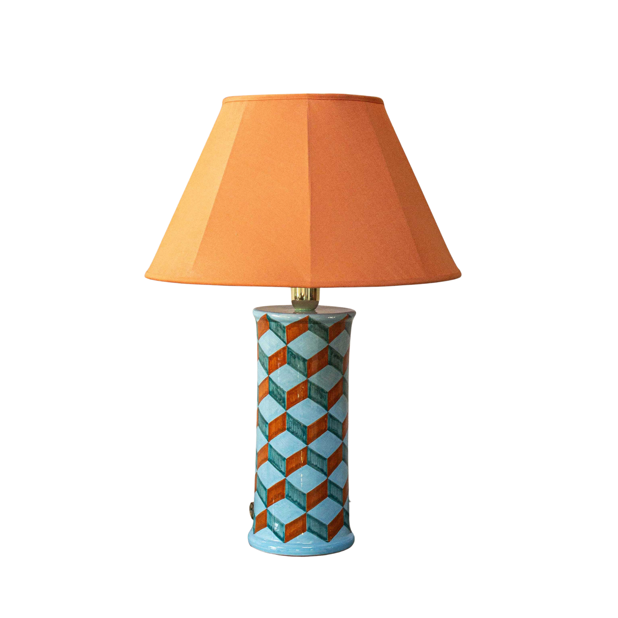 Square Eyed Lamp, Blue