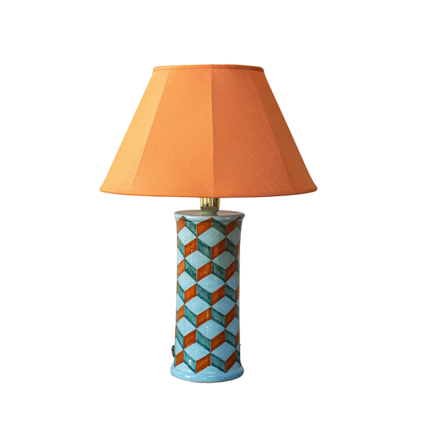Square Eyed Lamp, Blue