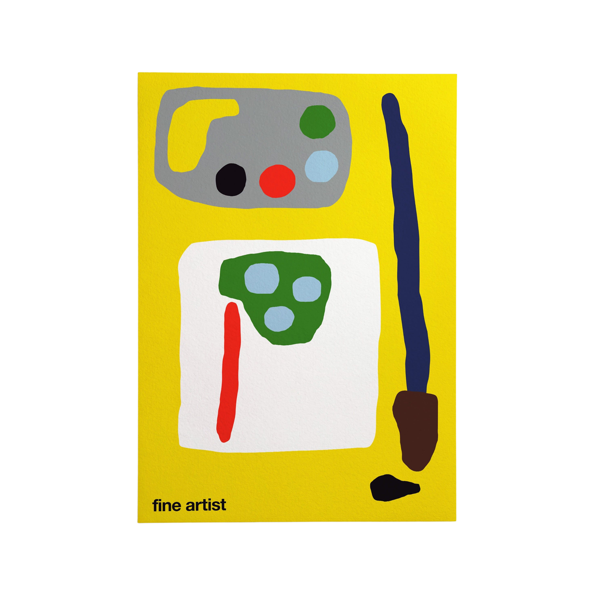 Fine Artist Print - Yellow