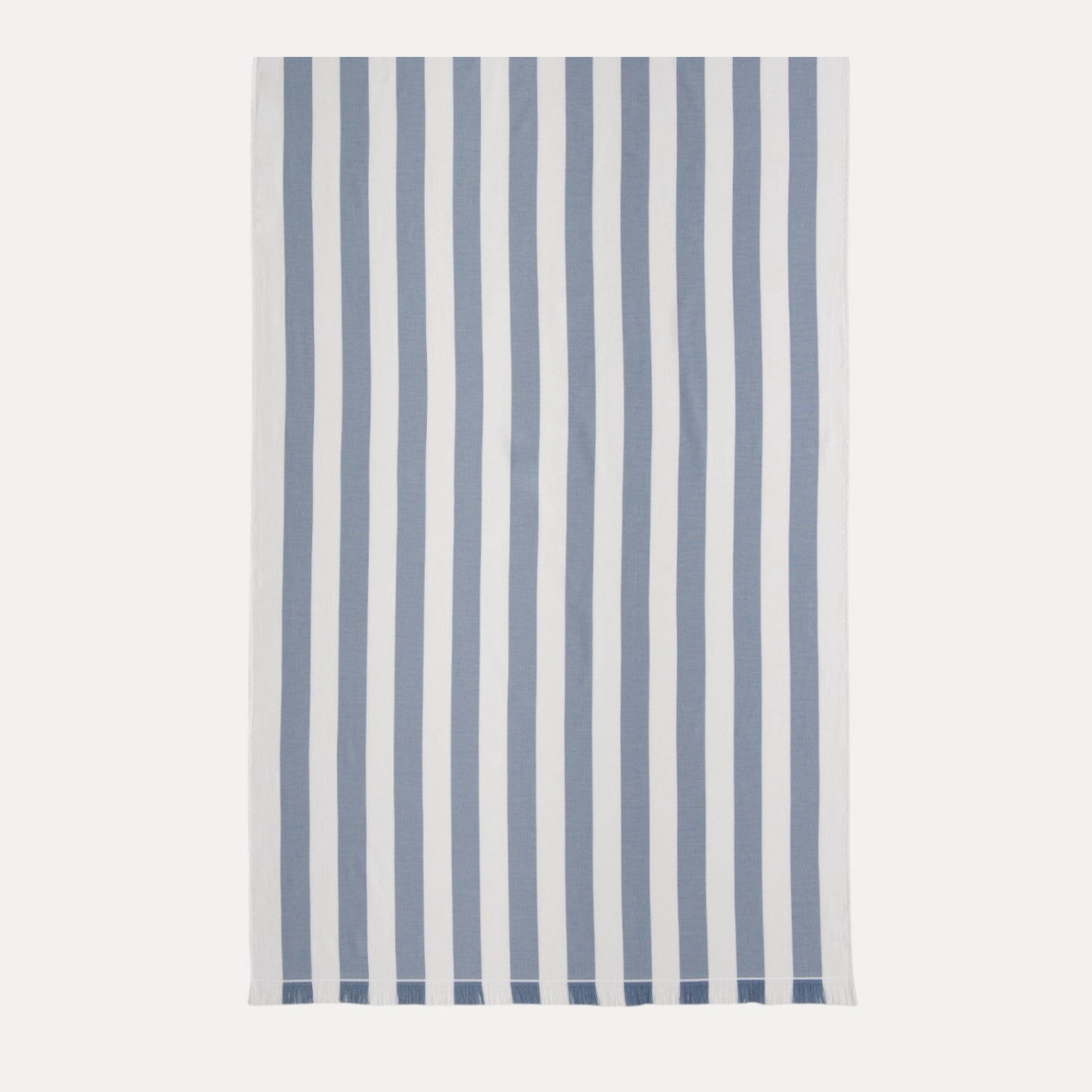 Sea Blue Striped Beach Towel