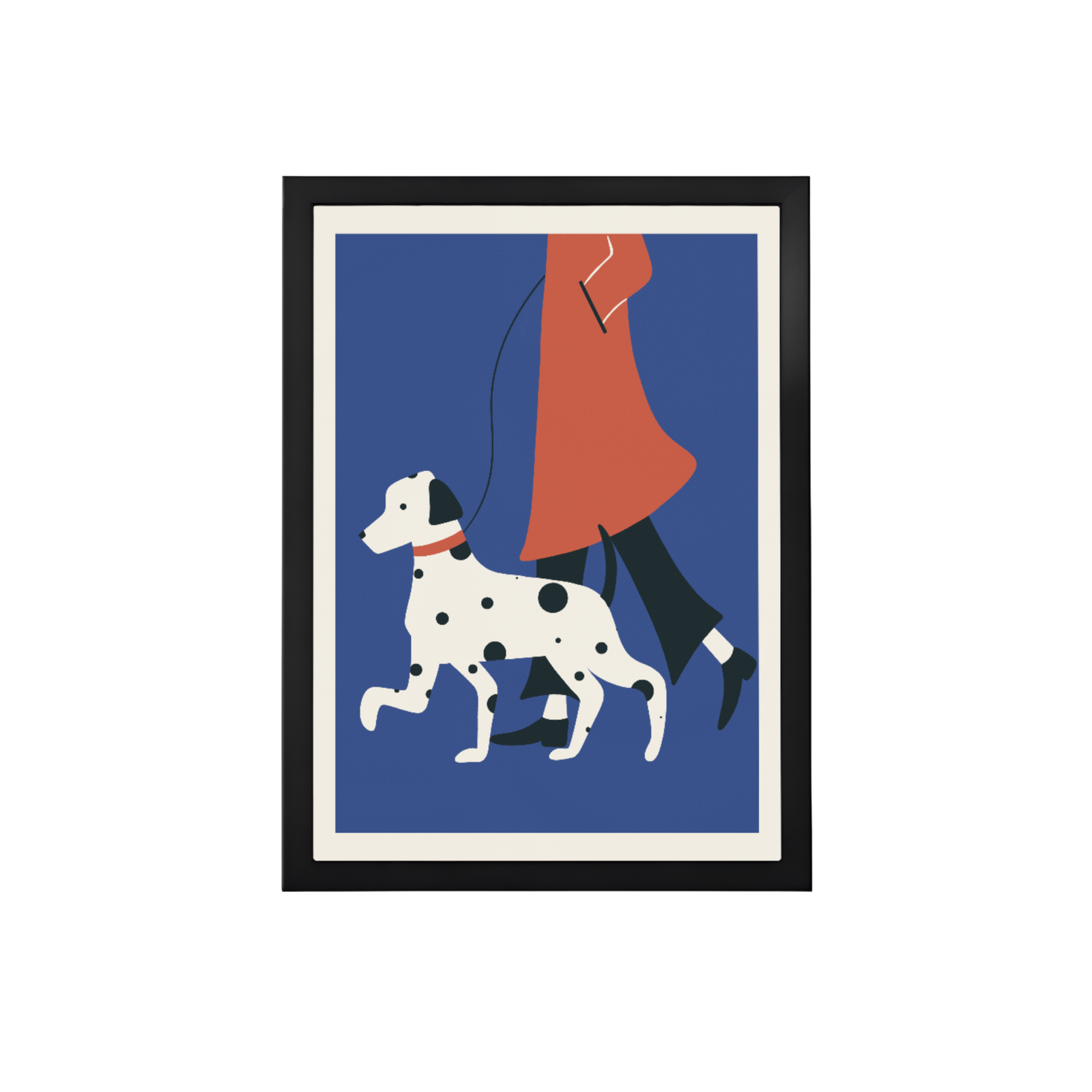 Dalmatian Retro Dog Print