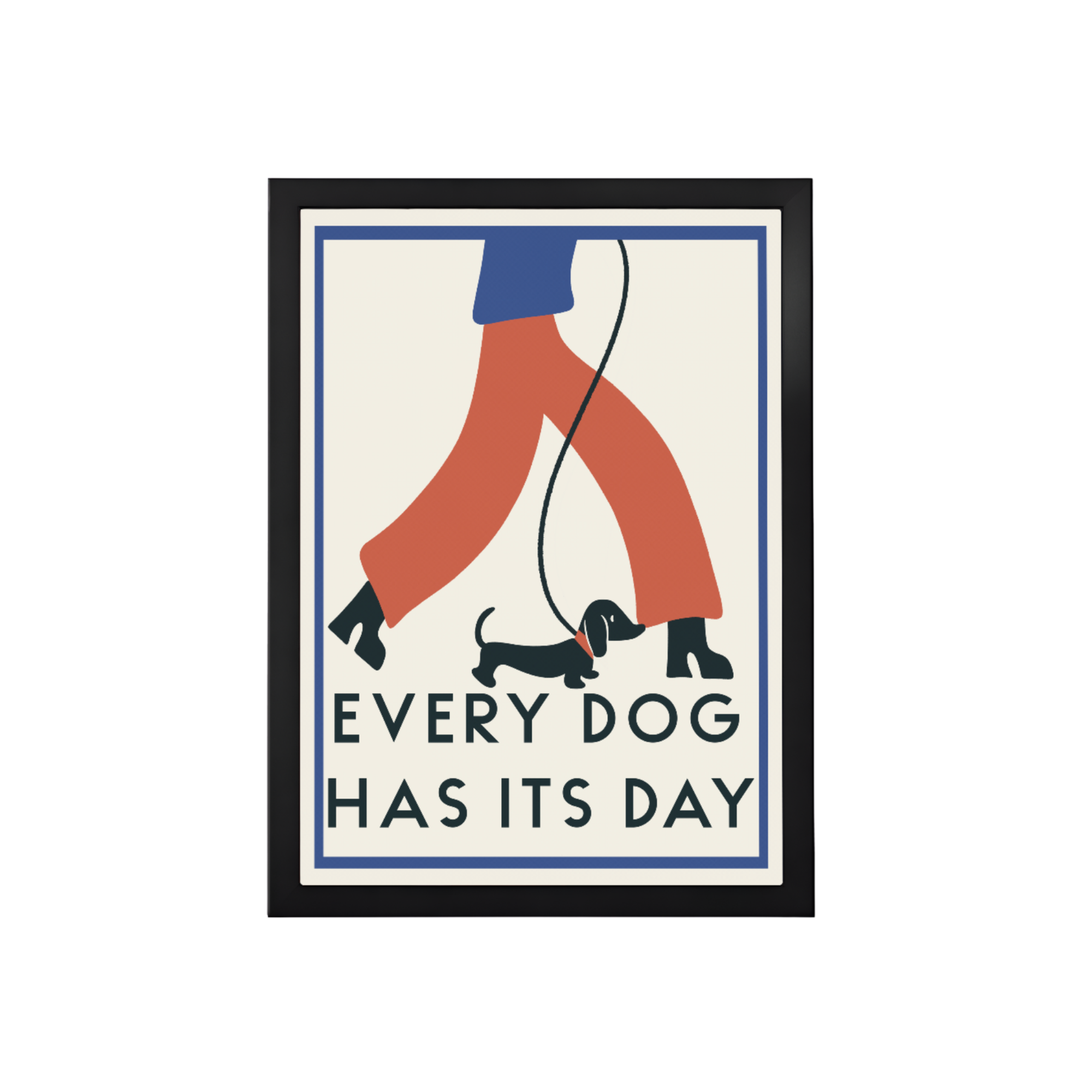 Every Dog Has Its Day, Dachshund Print