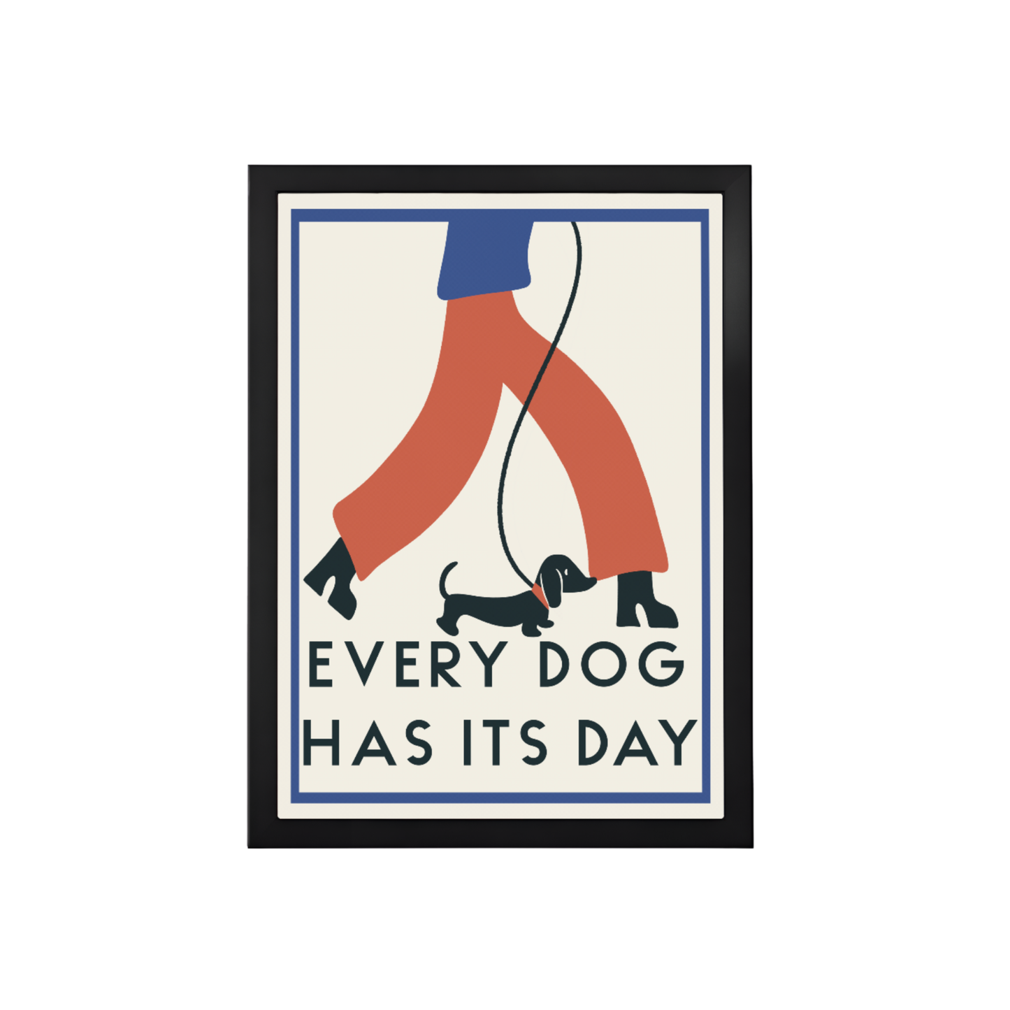 Every Dog Has Its Day, Dachshund Print