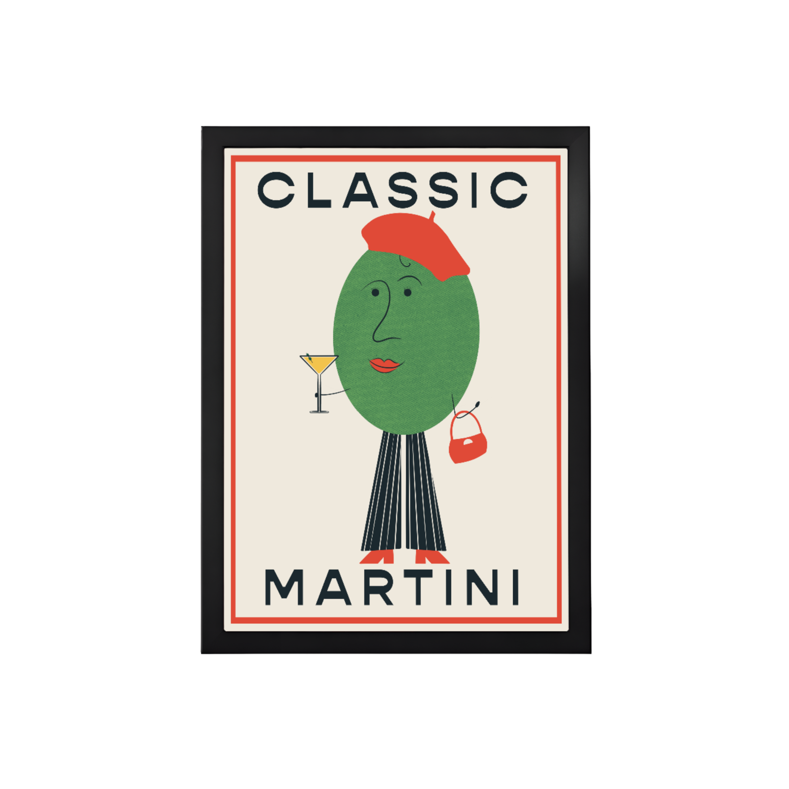 Classic Martini Cocktail Print