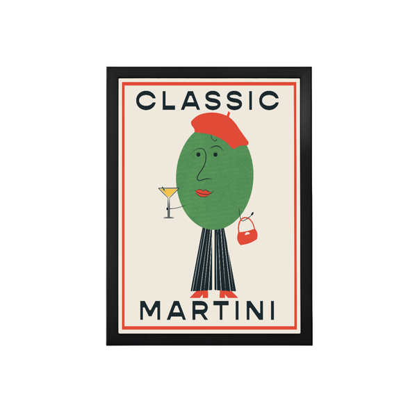 Classic Martini Cocktail Print