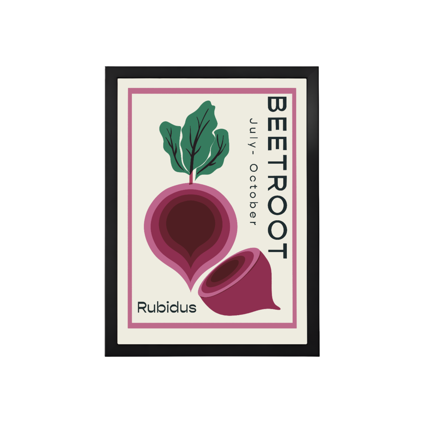 Beetroot Vegetable Garden Print