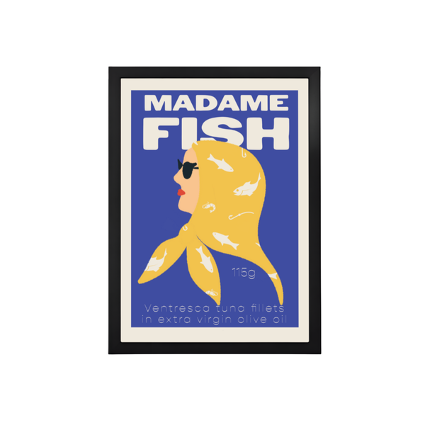 Retro Tinned Tuna Kitchen Print