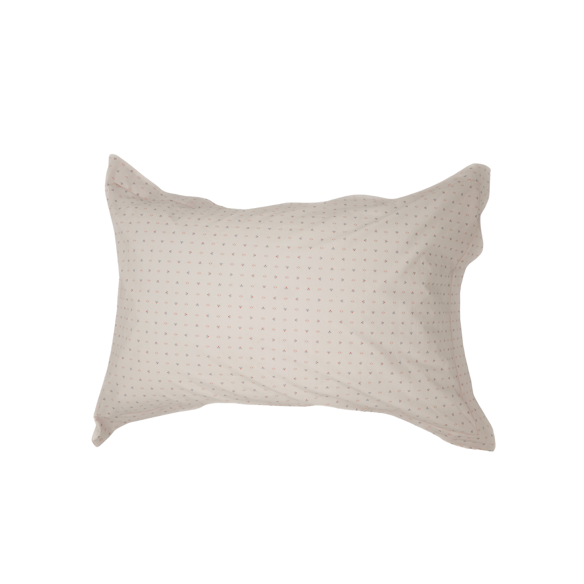 Minni Ticking King Pillowcase - Soft Red