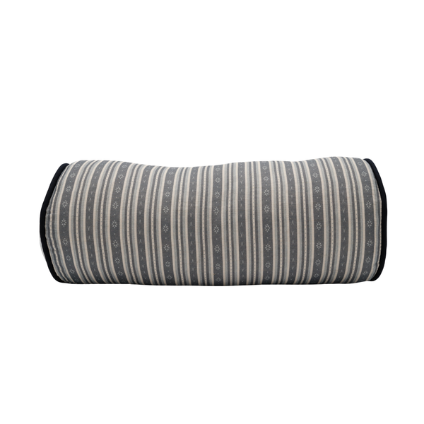 Landhaus Bolster Cushion - Loden and Bryony Blue