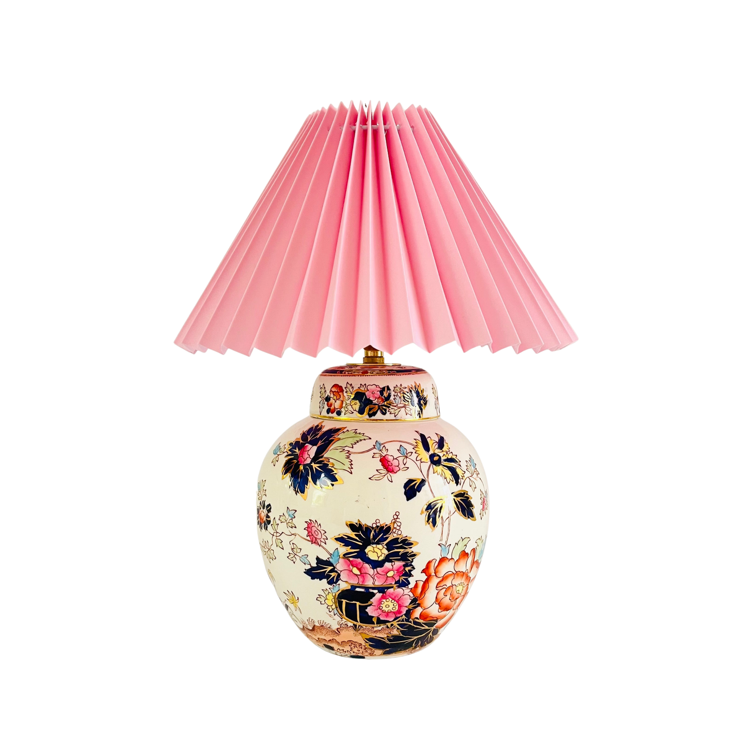 Antique Mason’s Mandarin Lamp