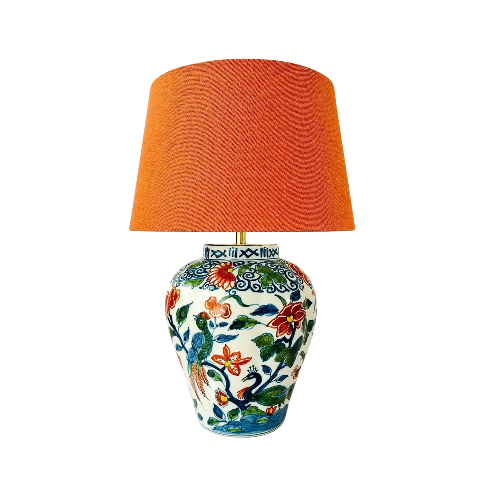 Antique Makkum Lamp