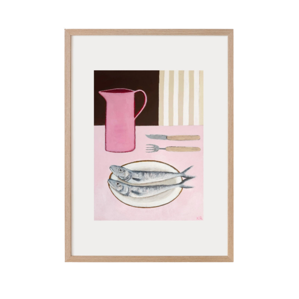Two Mackerel Print