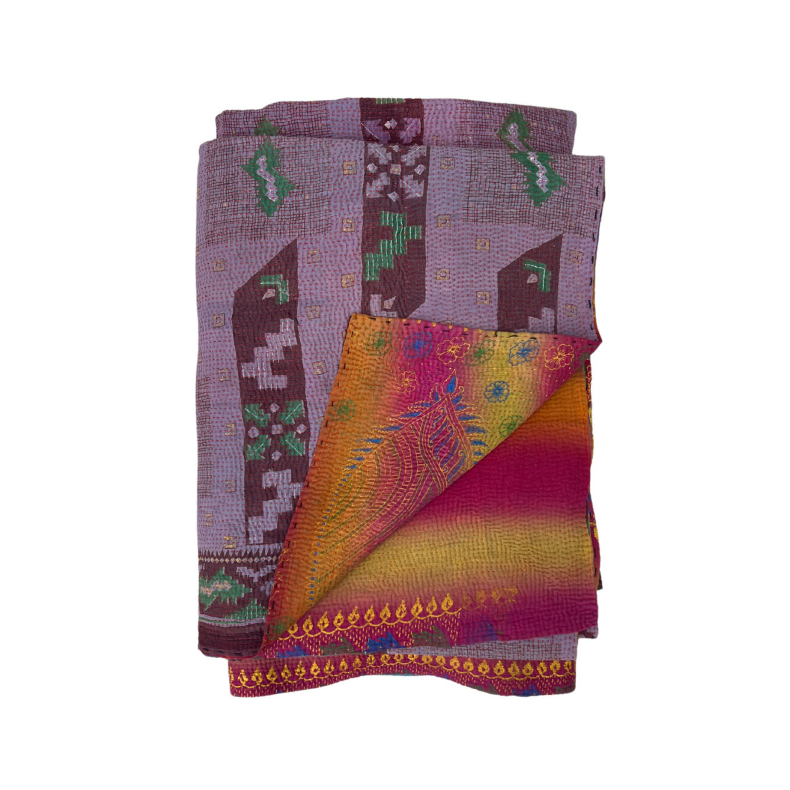 Midweight Kantha Quilt No. 791