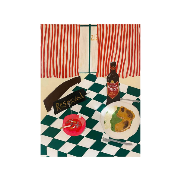 Pie & Mash - Giclee Print