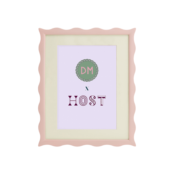 HOST x DM Ripple Pink Frame A4