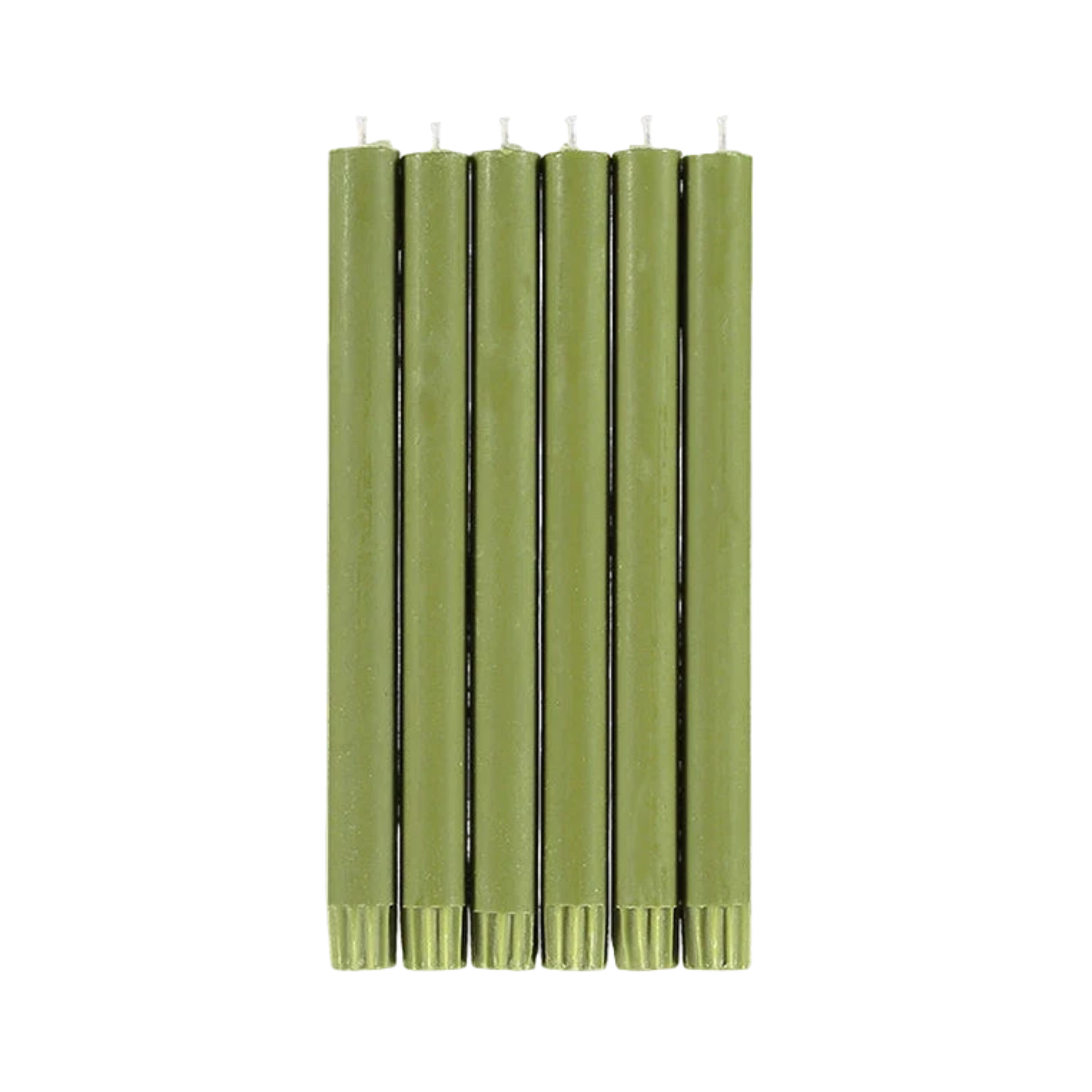 Set of 4 Green Candles
