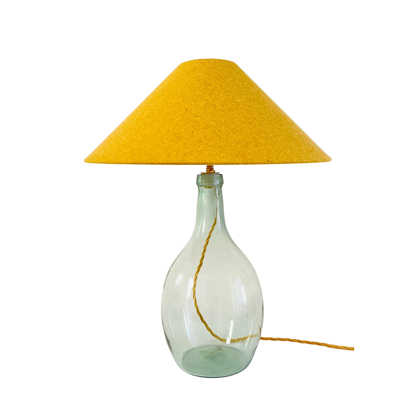 Antique Demijohn Bottle Lamp