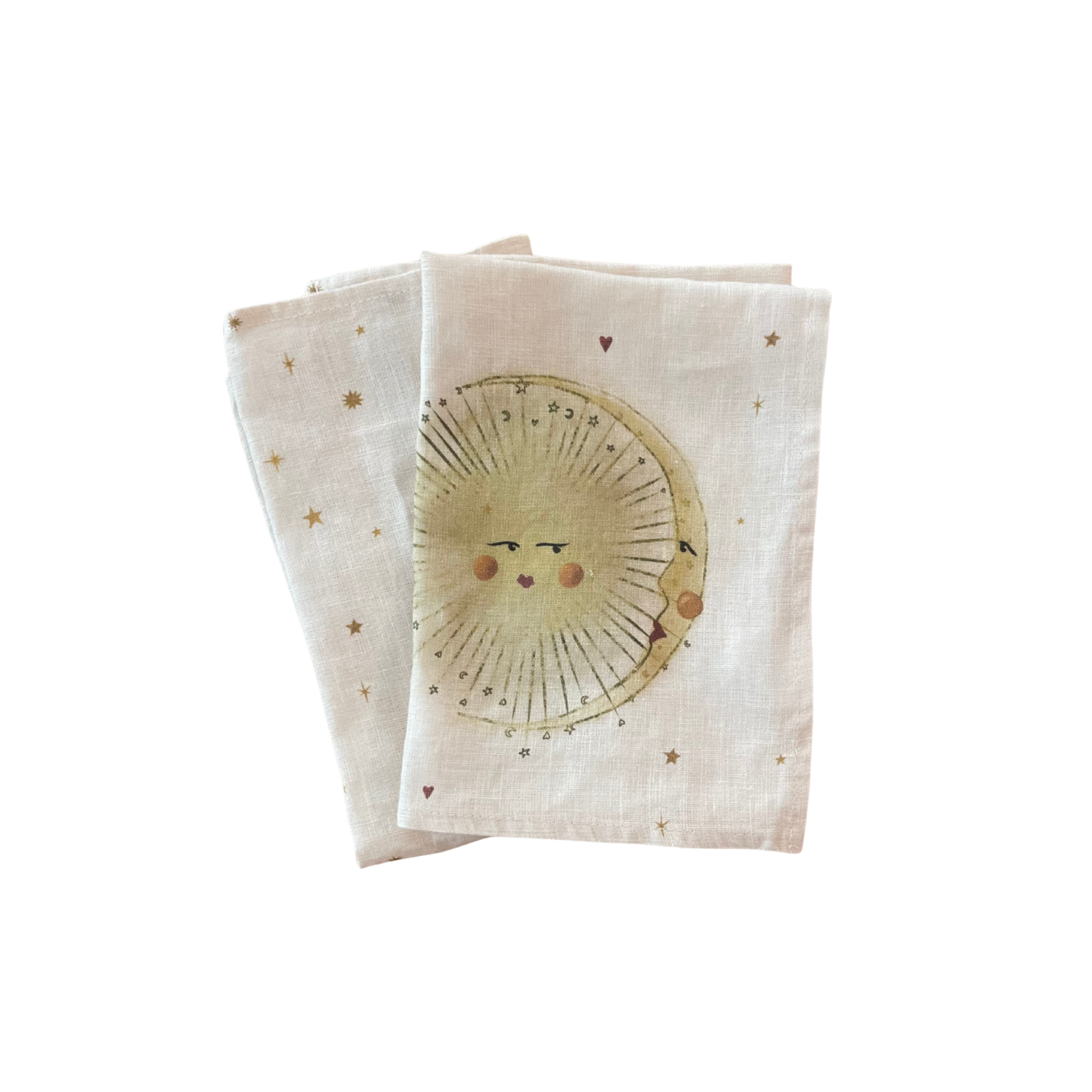 Linen Dinner napkins - Celestial (Set of 2)