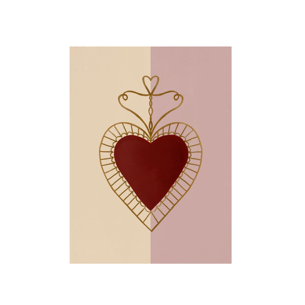 Love Heart Art Print
