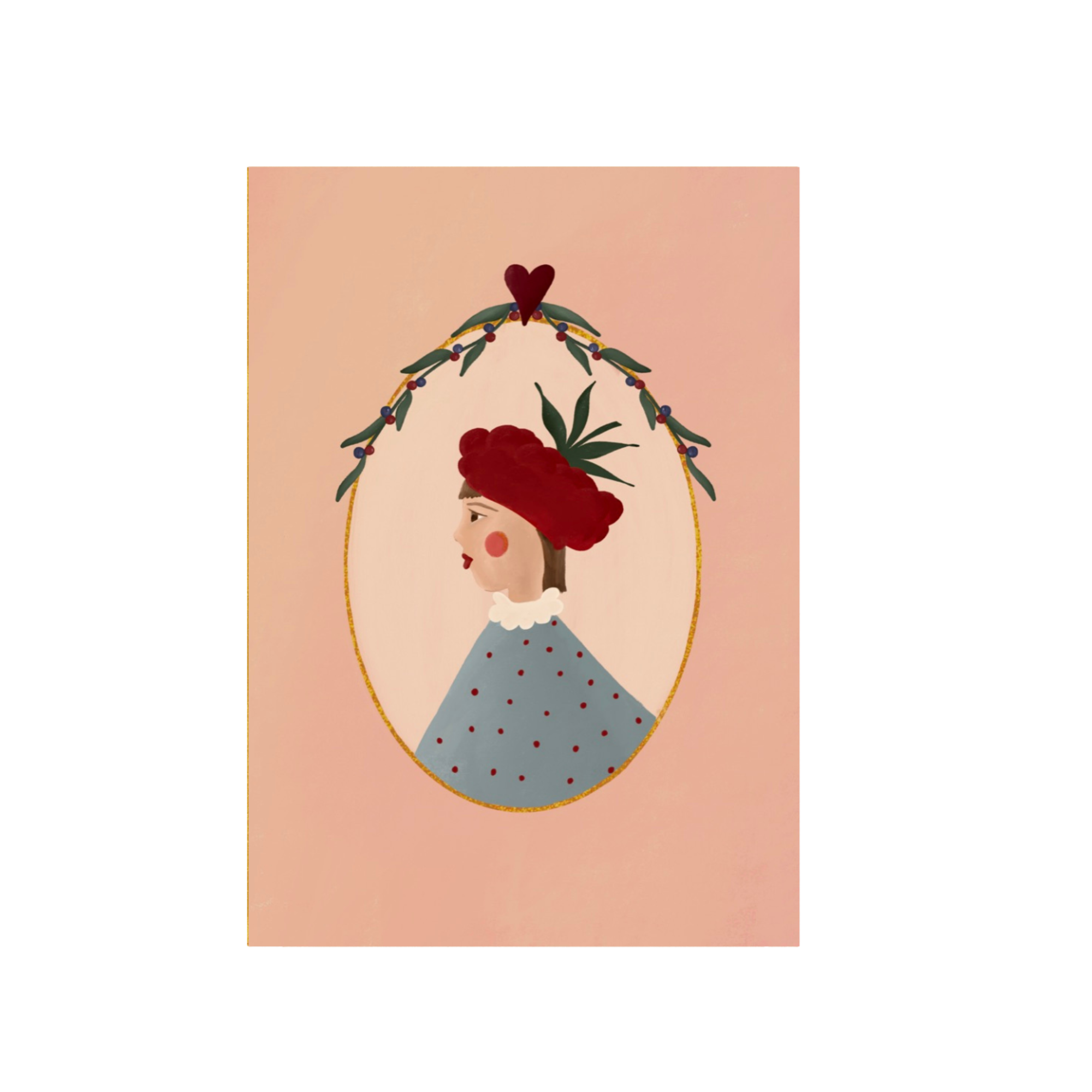 Raspberry Art Print