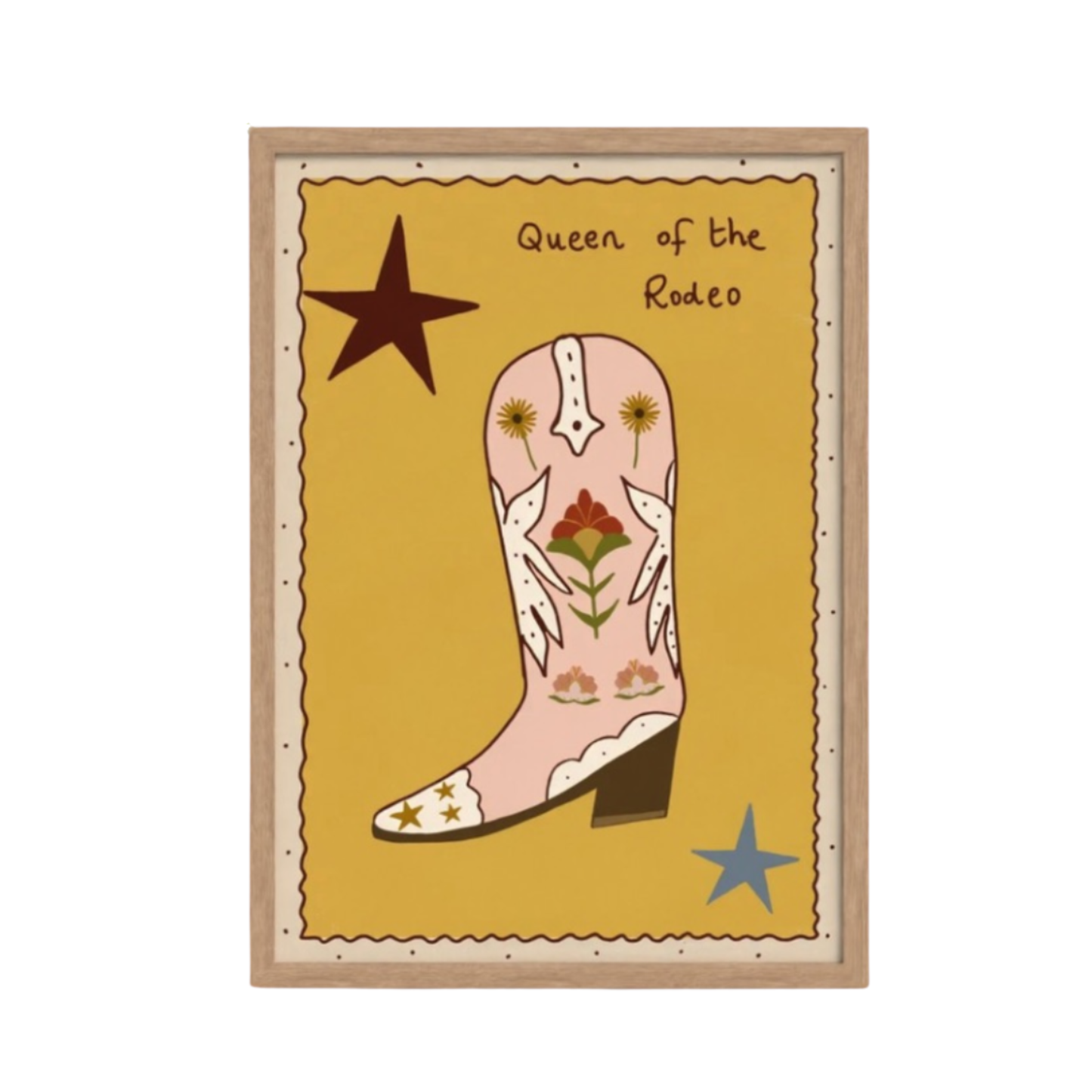 Boots are Made for Walking Art Print