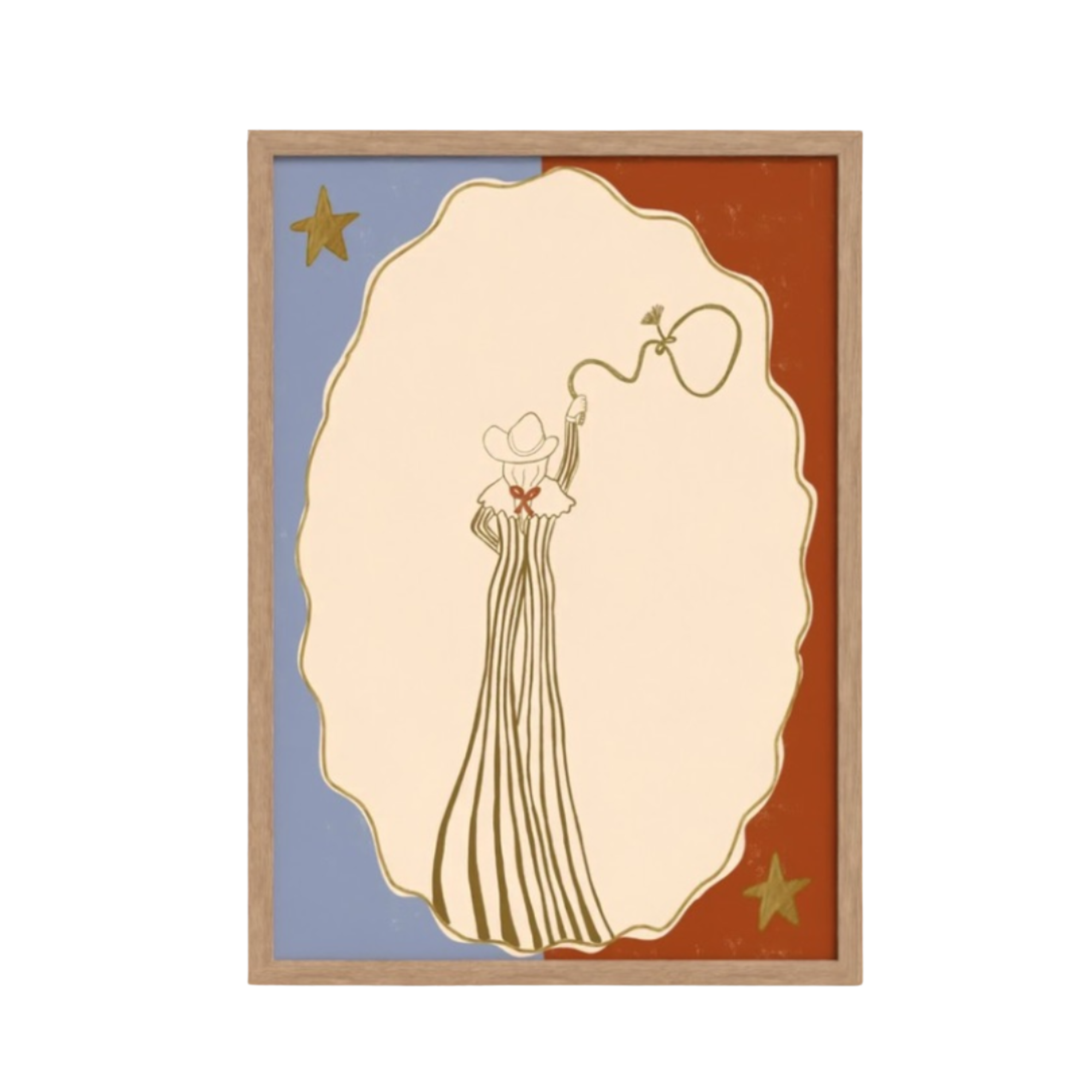 Queen of the Rodeo - Part 2 Art Print