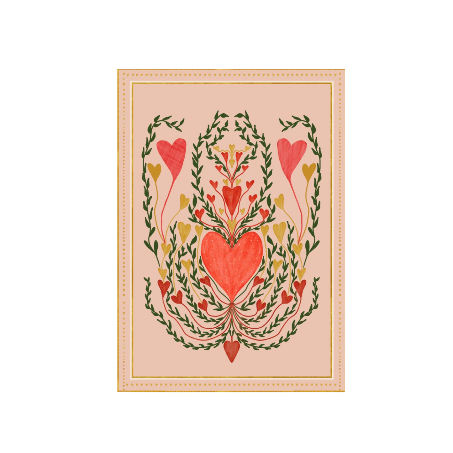 Love in Pink Art Print