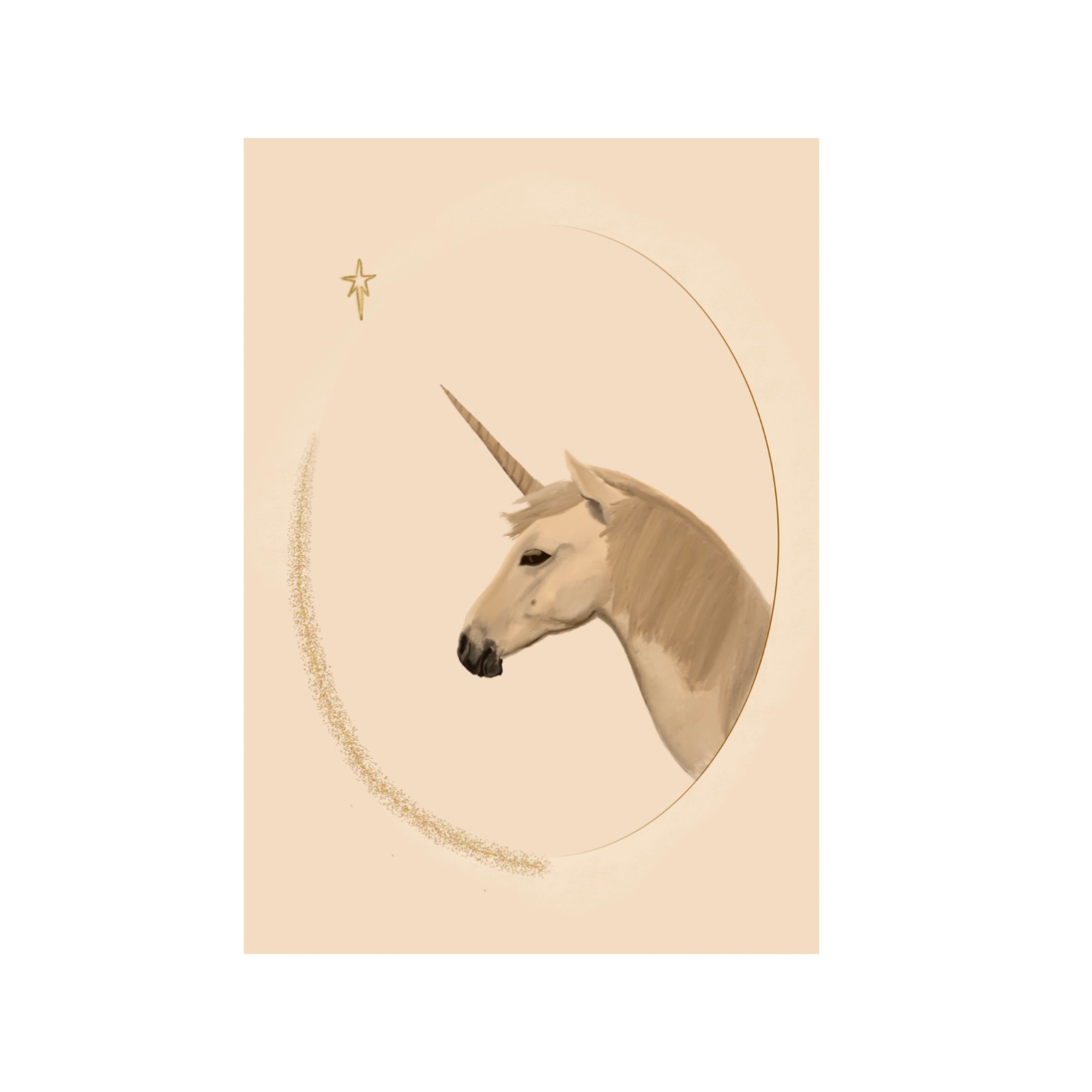 I Believe in Unicorns Art Print