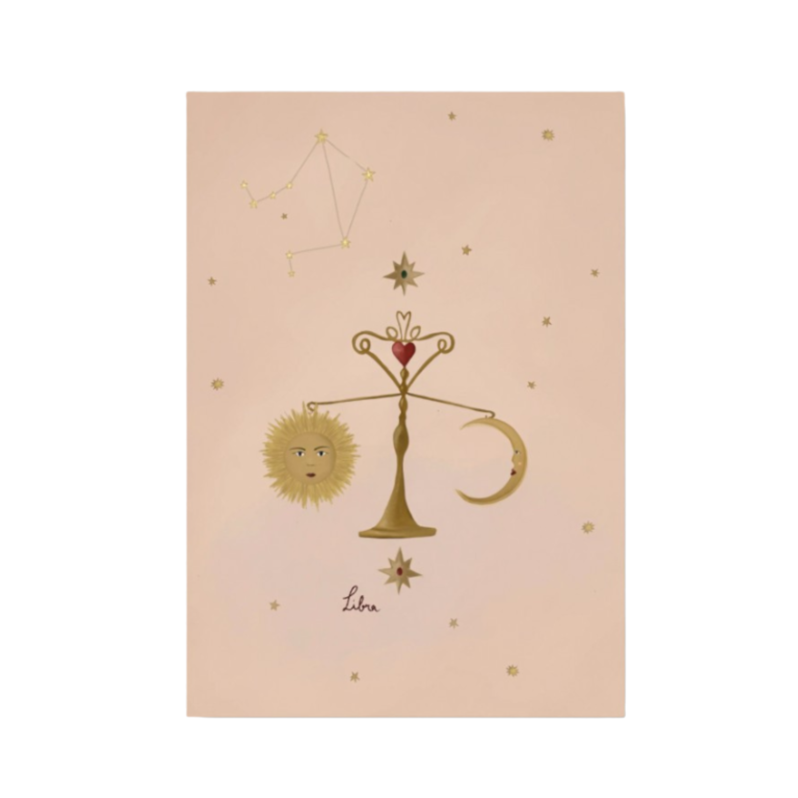 Libra Art Print