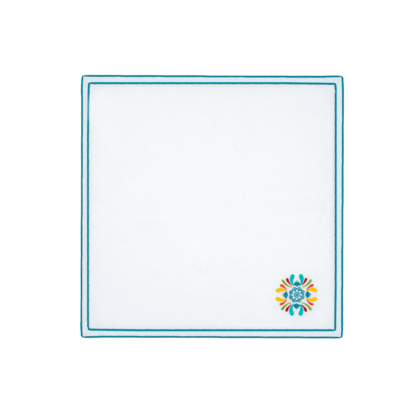 Maiolica Napkin - Set of 2 - White Linen